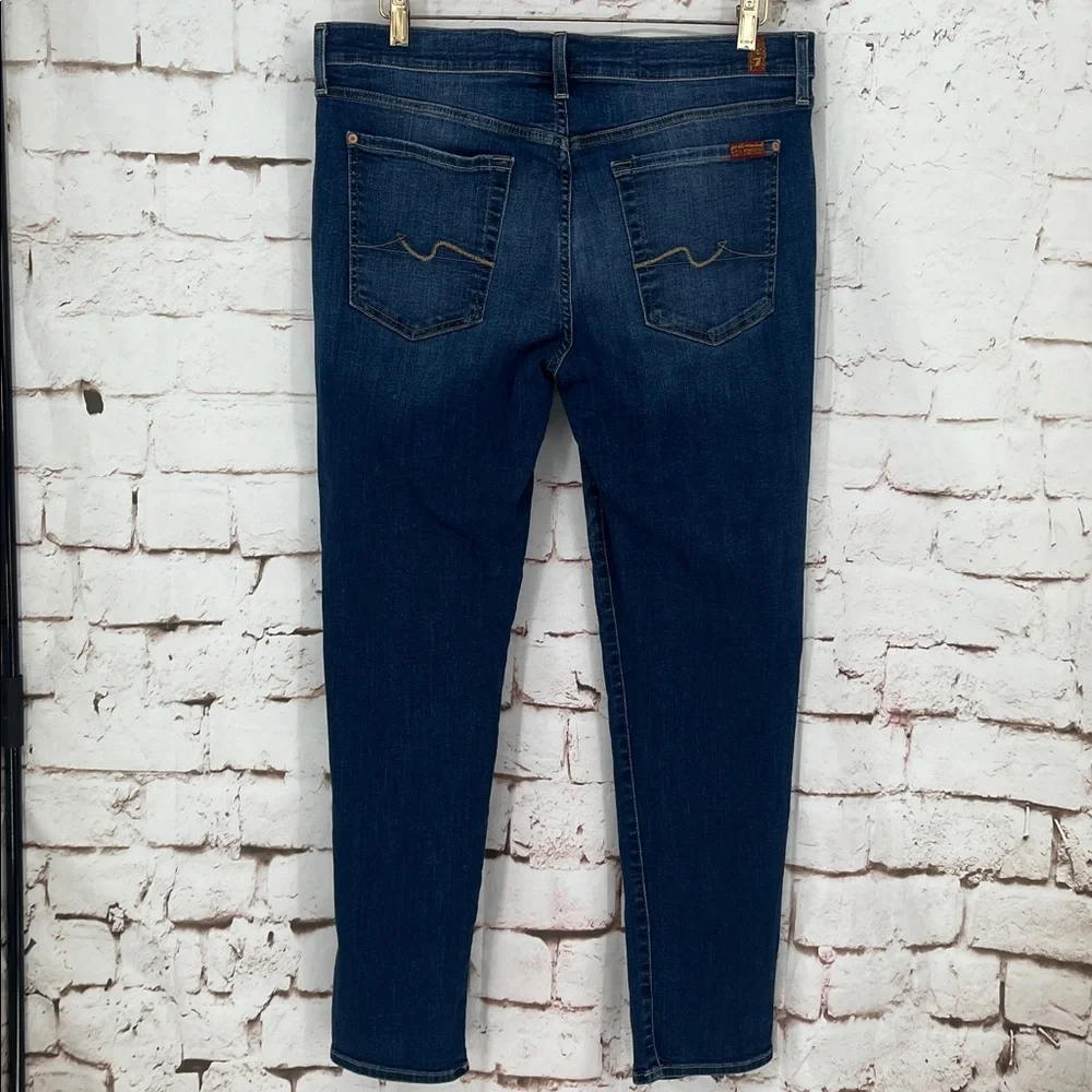 7 Fam “Josephina” Skinny Boyfriend, Size 32